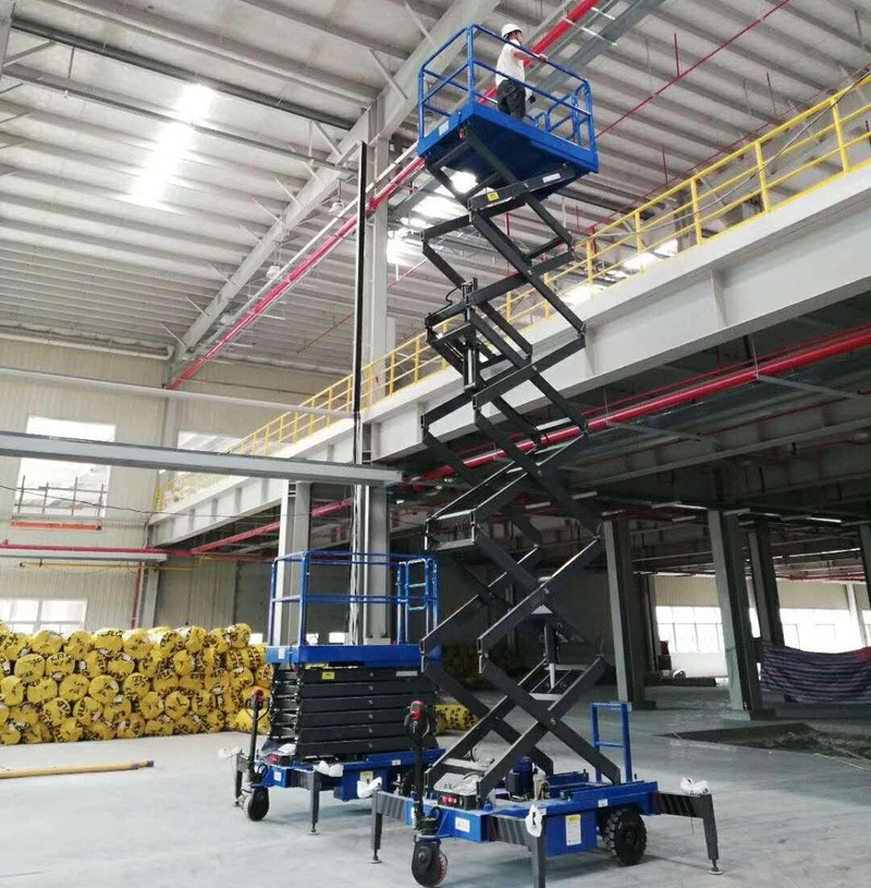 辽源助力行走剪叉式高空作业平台